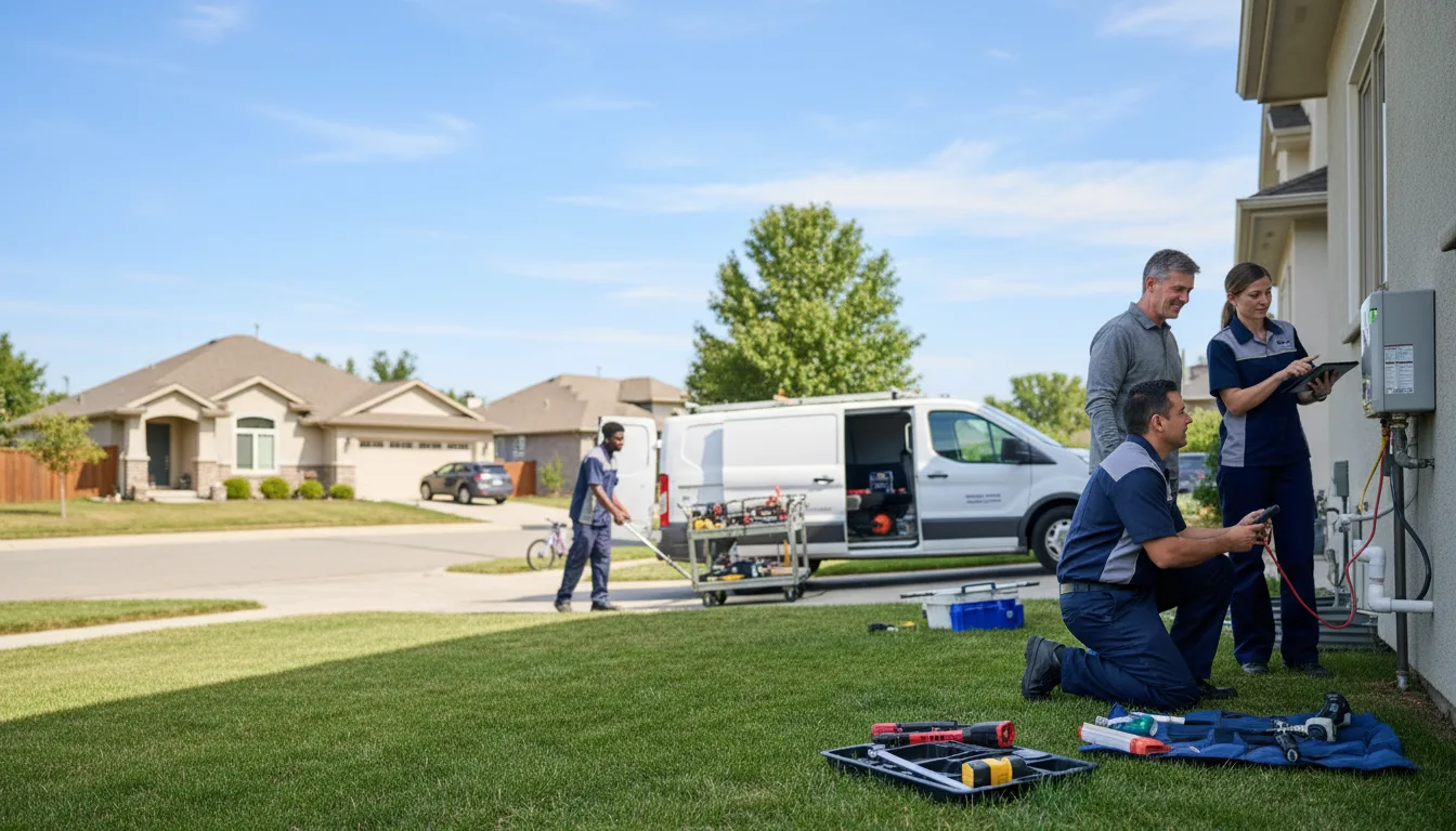 Tankless water heater service in Maramec, OK